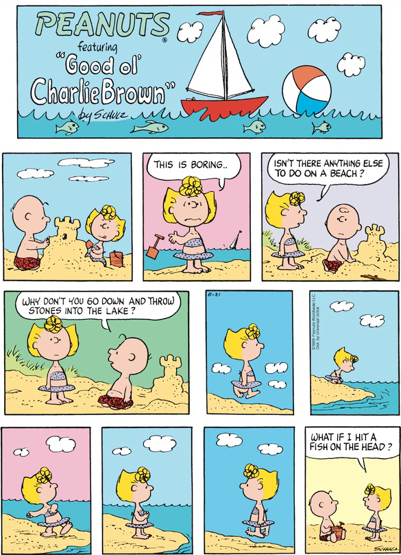 PEANUTS COMIC 082116